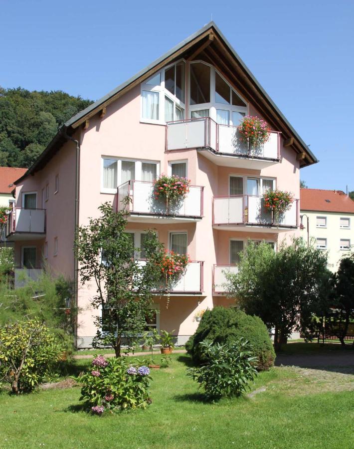 Hotel-Garni Elbgarten Bad Schandau Dış mekan fotoğraf