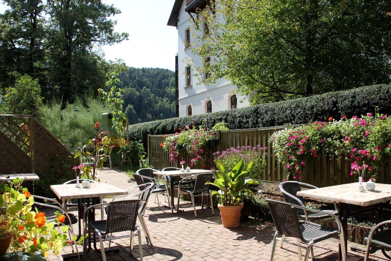 Hotel-Garni Elbgarten Bad Schandau Dış mekan fotoğraf